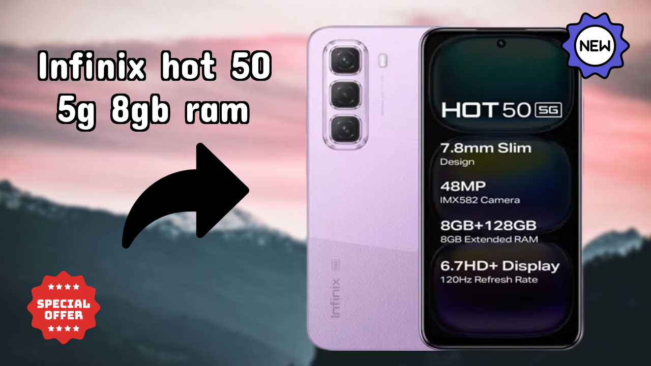 Infinix Hot 50 5G 8GB RAM Processor Review: MediaTek Dimensity 6300 Speed Test