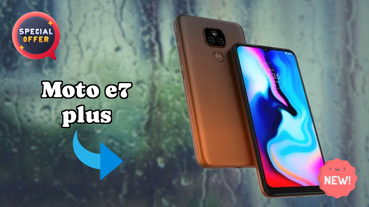 Moto E7 Plus Display Size: 6.5 Inches (16.51 Cm) Screen Review