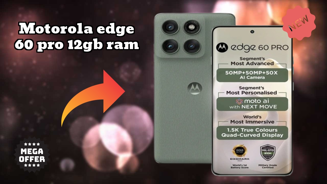 Motorola Edge 60 Pro 12GB RAM Battery Test: 6000 MAh How Long Lasts?