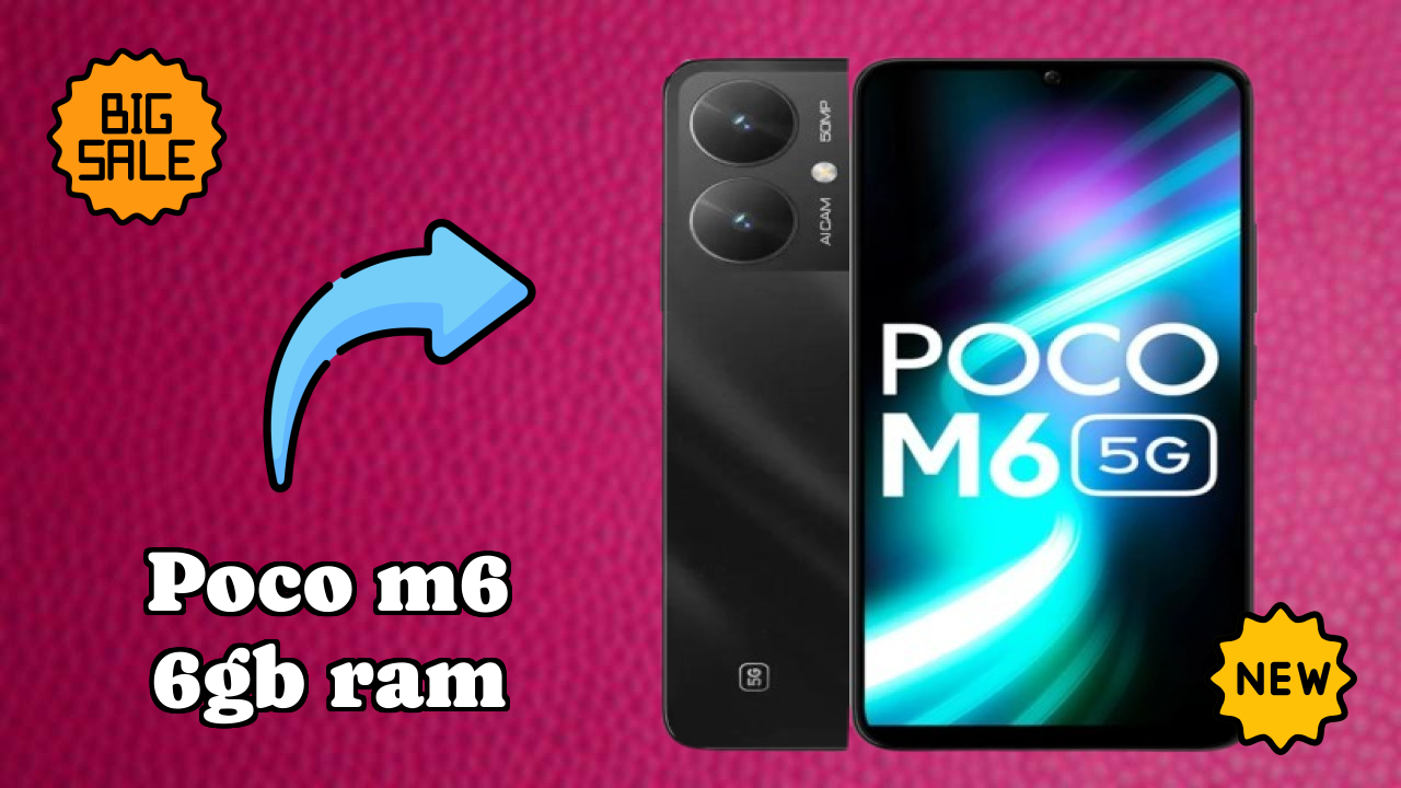 POCO M6 6GB RAM Gaming Benchmarks: MediaTek Dimensity 6100 Plus Tested