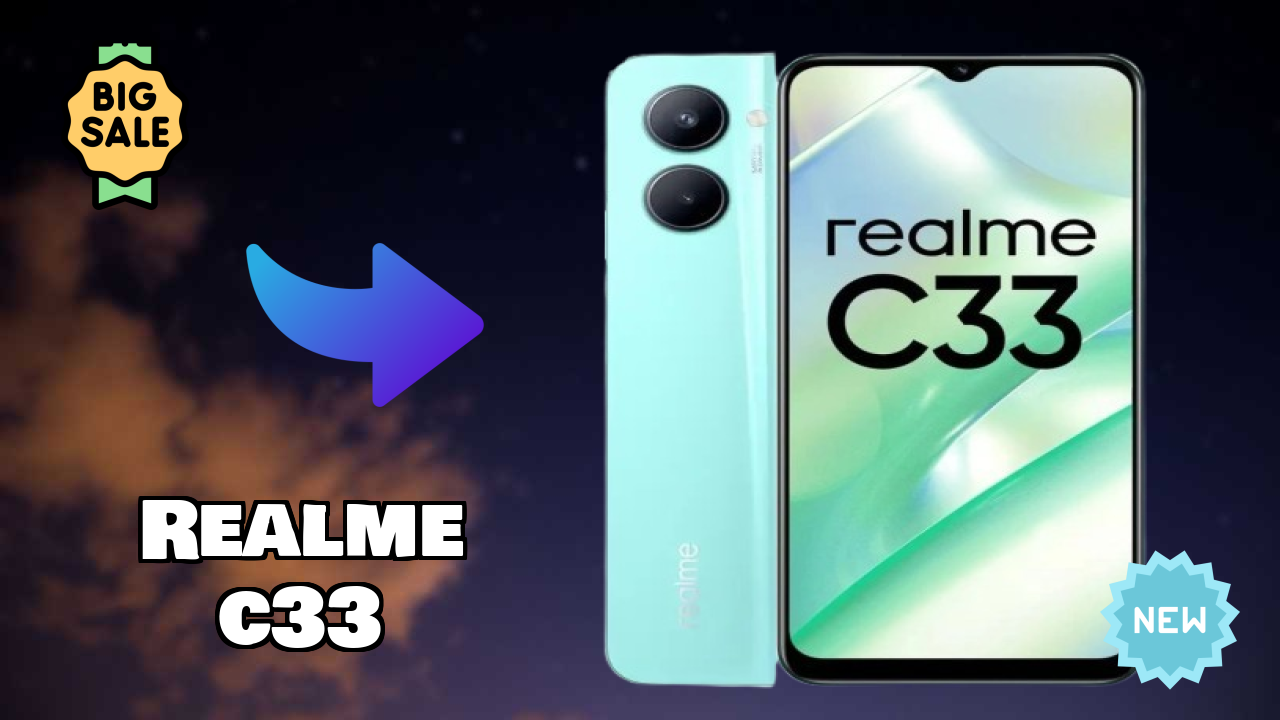 Realme C33 Display Technology: IPS LCD Quality