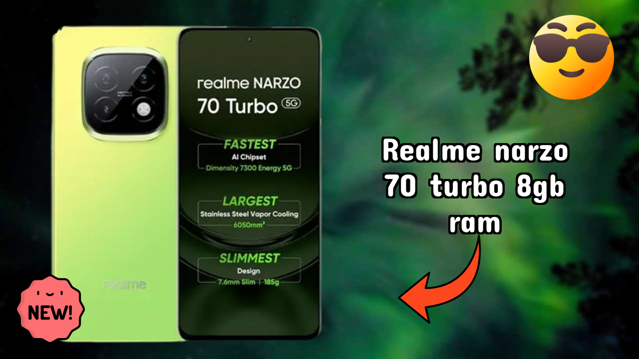 Realme Narzo 70 Turbo 8GB RAM Processor Review: MediaTek Dimensity 7300 Energy Performance