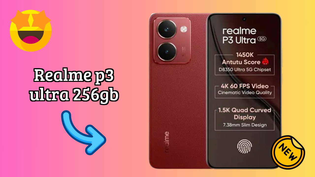 Realme P3 Ultra 256GB at ₹23,999 - Best Deal Available