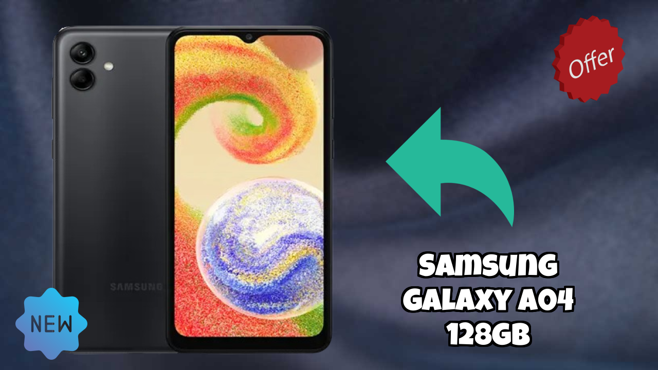 Samsung Galaxy A04 128GB Display Quality: PLS LCD Explained