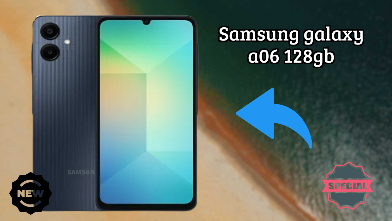 Samsung Galaxy A06 128GB Display Analysis: 6.7 Inches (17.02 Cm) Screen