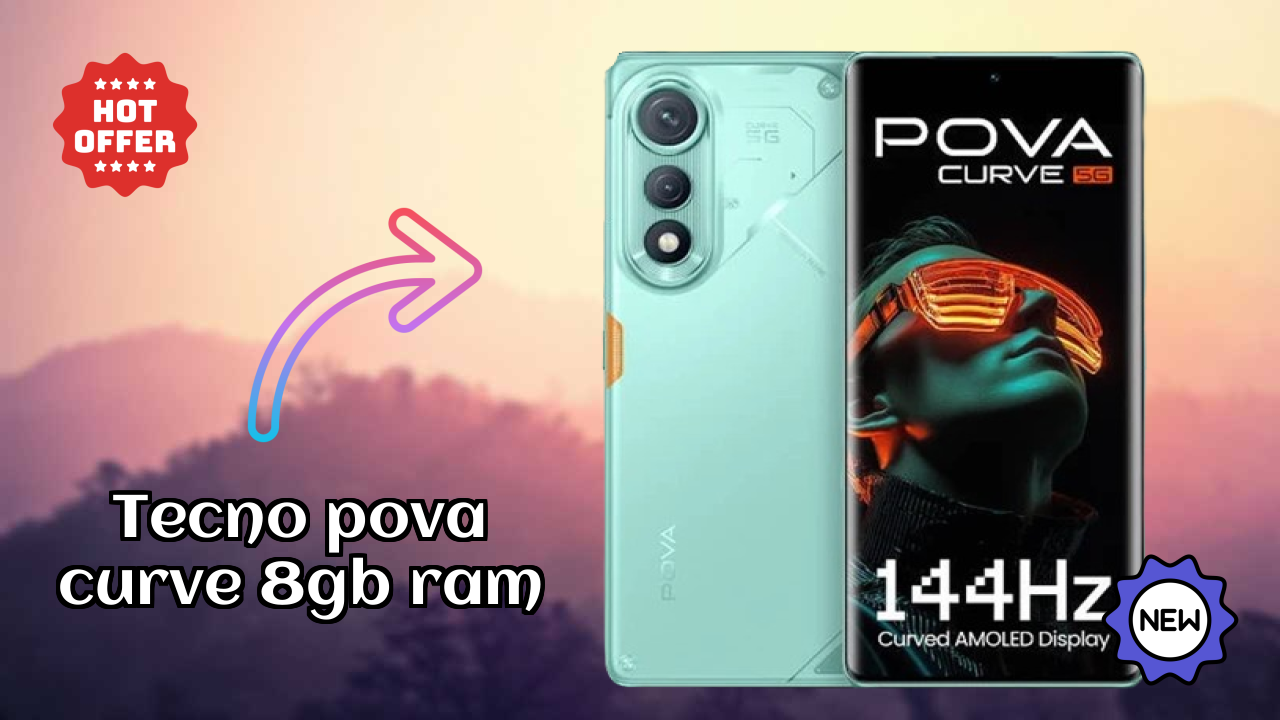 Tecno Pova Curve 8GB RAM Performance: 8 GB RAM Gaming Tested