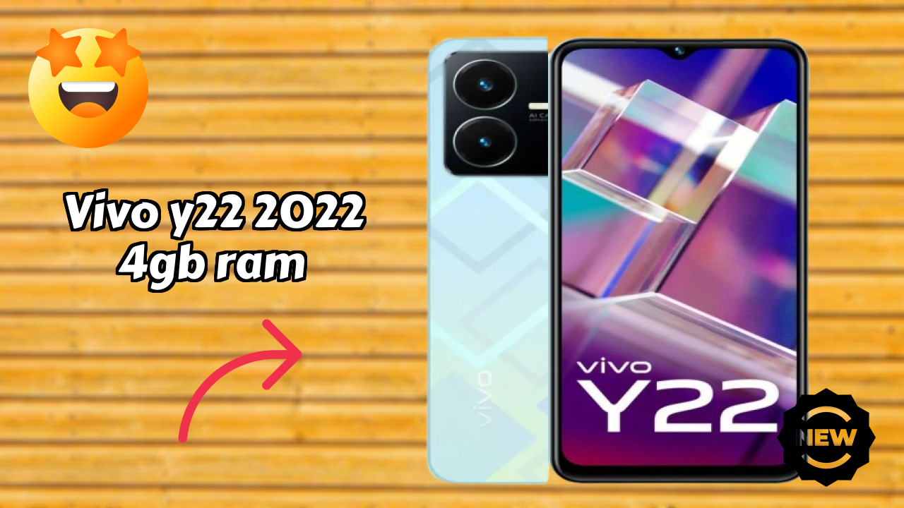Vivo Y22 2022 4GB RAM Display Size: 6.55 Inches (16.64 Cm) Screen Quality
